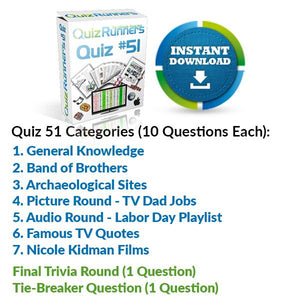 Quiz Night Kit 51
