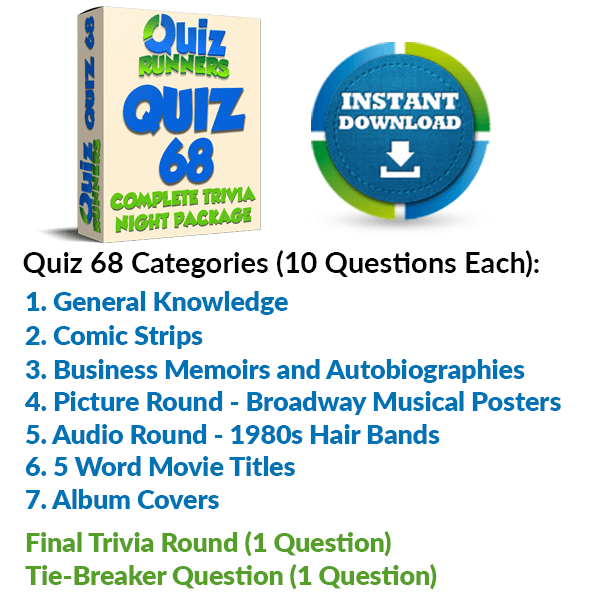 Quiz Night Kit 68