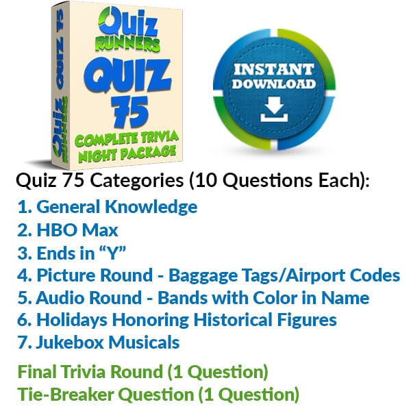 Quiz Night Kit 75