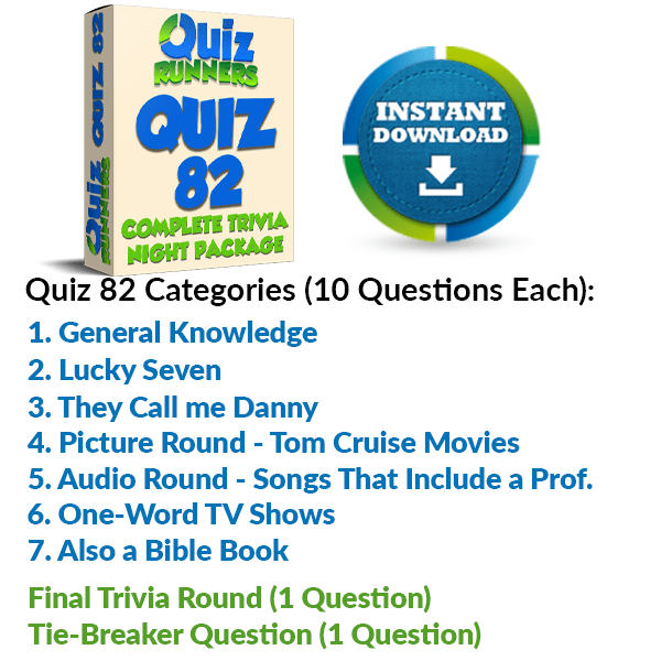 Quiz Night Kit 82
