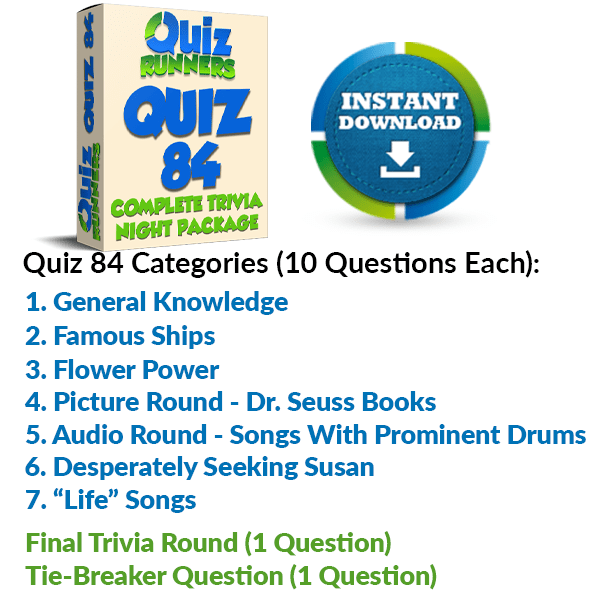 Quiz Night Kit 84