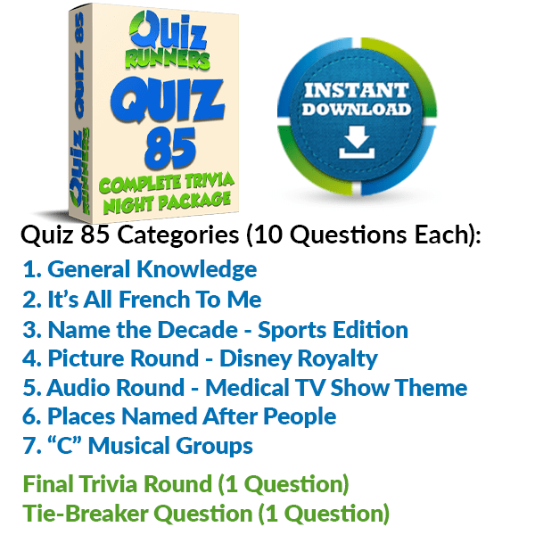 Quiz Night Kit 85
