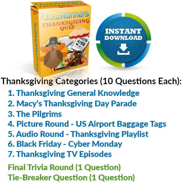 Thanksgiving Day Quiz