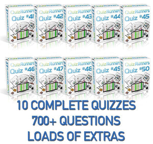10 Complete Trivia Night Quizzes - Quiz 41 through 50