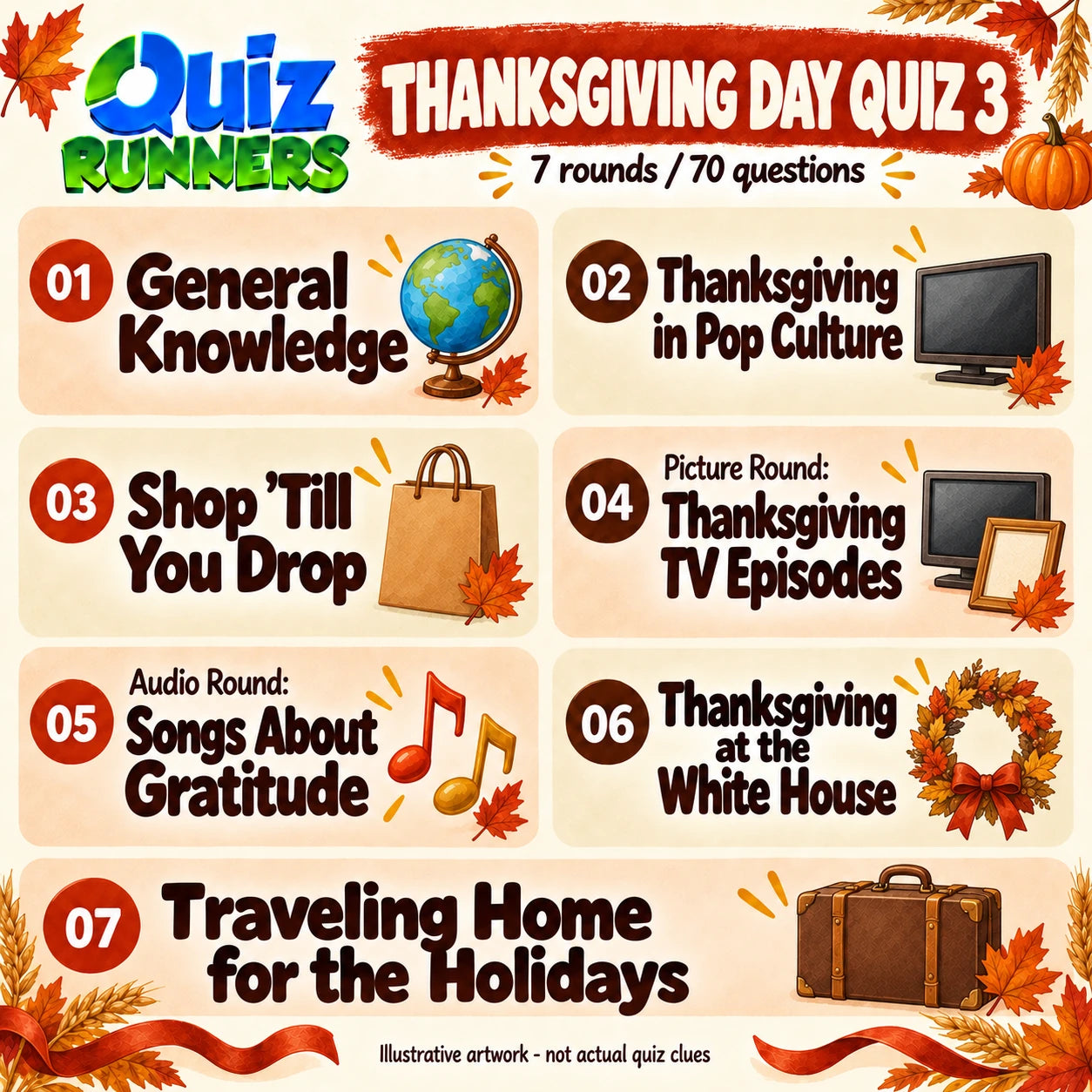 Thanksgiving Day Quiz 3