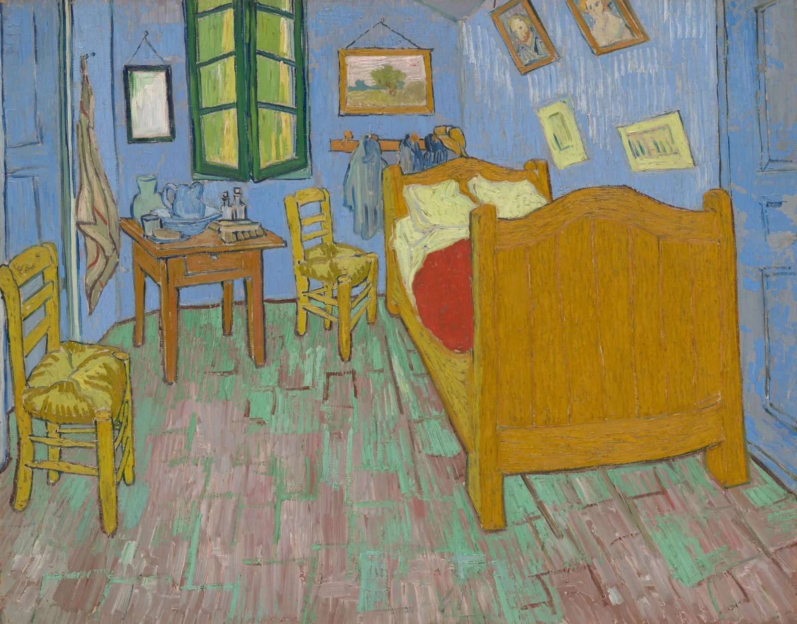Vincent van Gogh, The Bedroom, 1889, Art Institute of Chicago