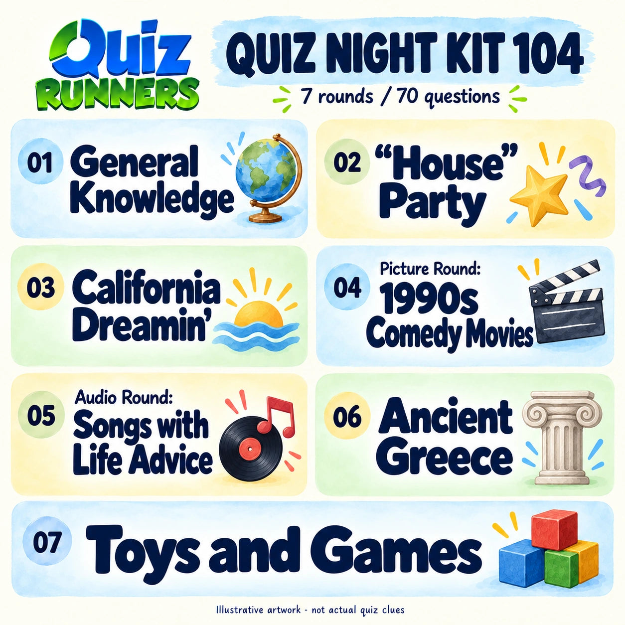 Quiz Night Kit 104