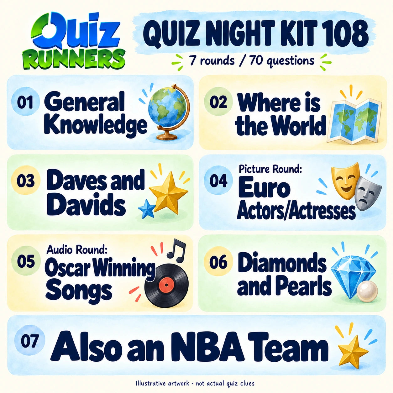 Quiz Night Kit 108