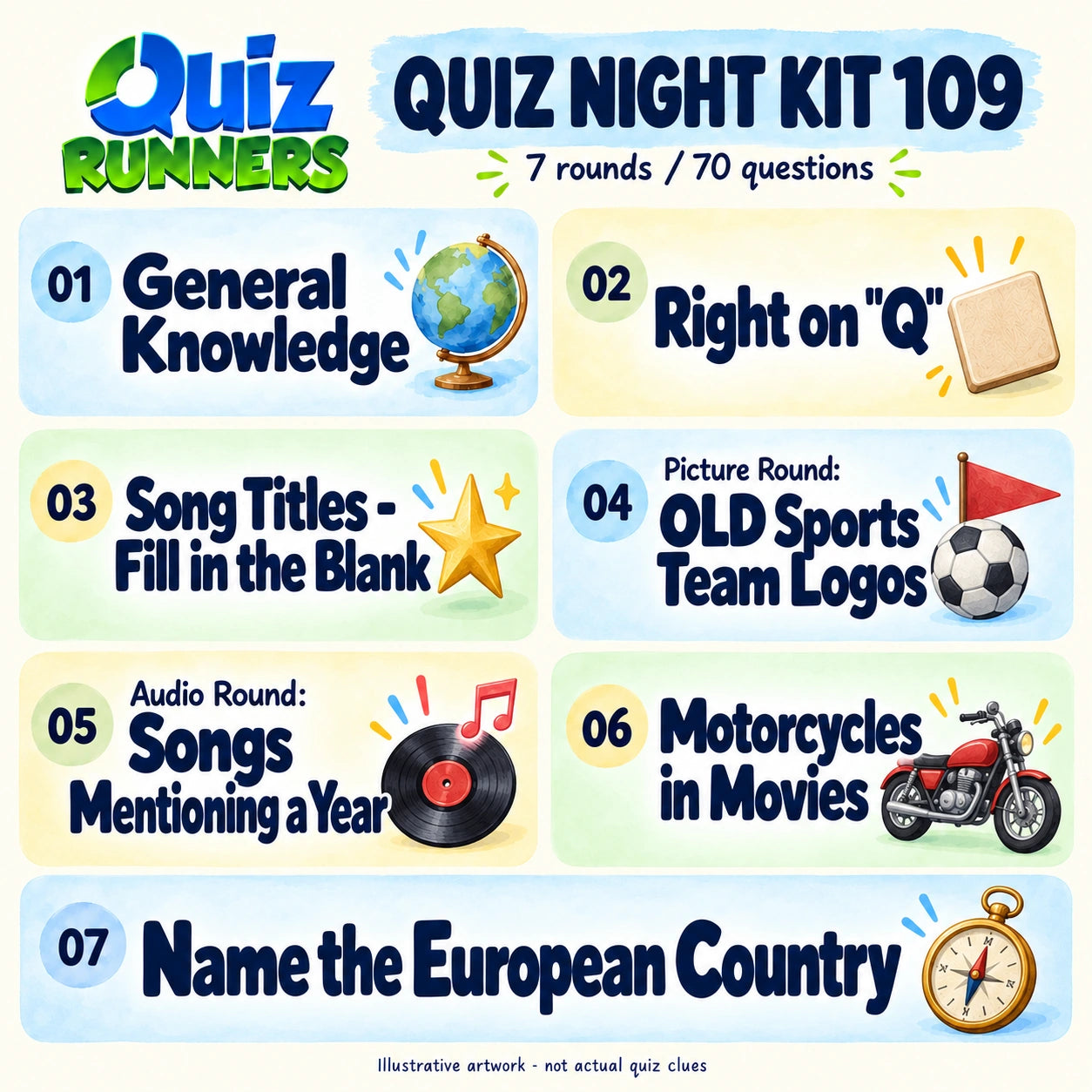 Quiz Night Kit 109