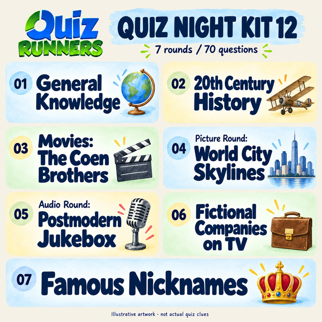 Quiz Night Kit 12