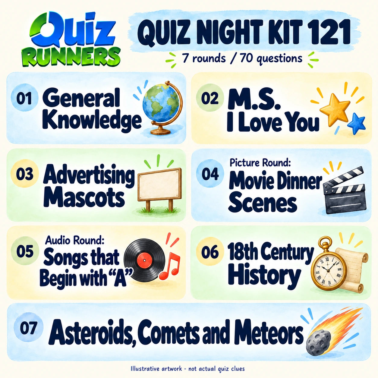 Quiz Night Kit 121