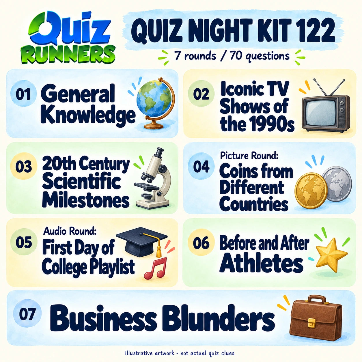 Quiz Night Kit 122