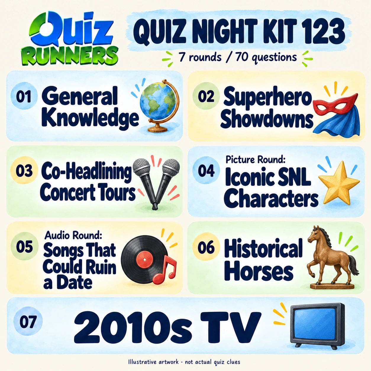 Quiz Night Kit 123