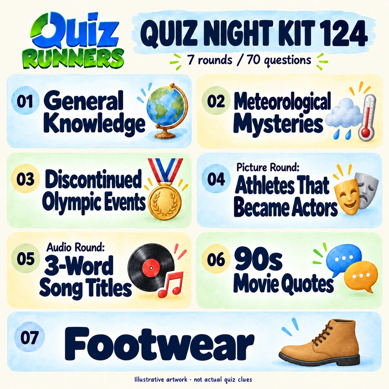 Quiz Night Kit 124