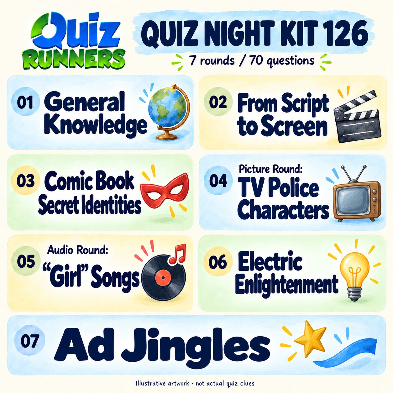 Quiz Night Kit 126