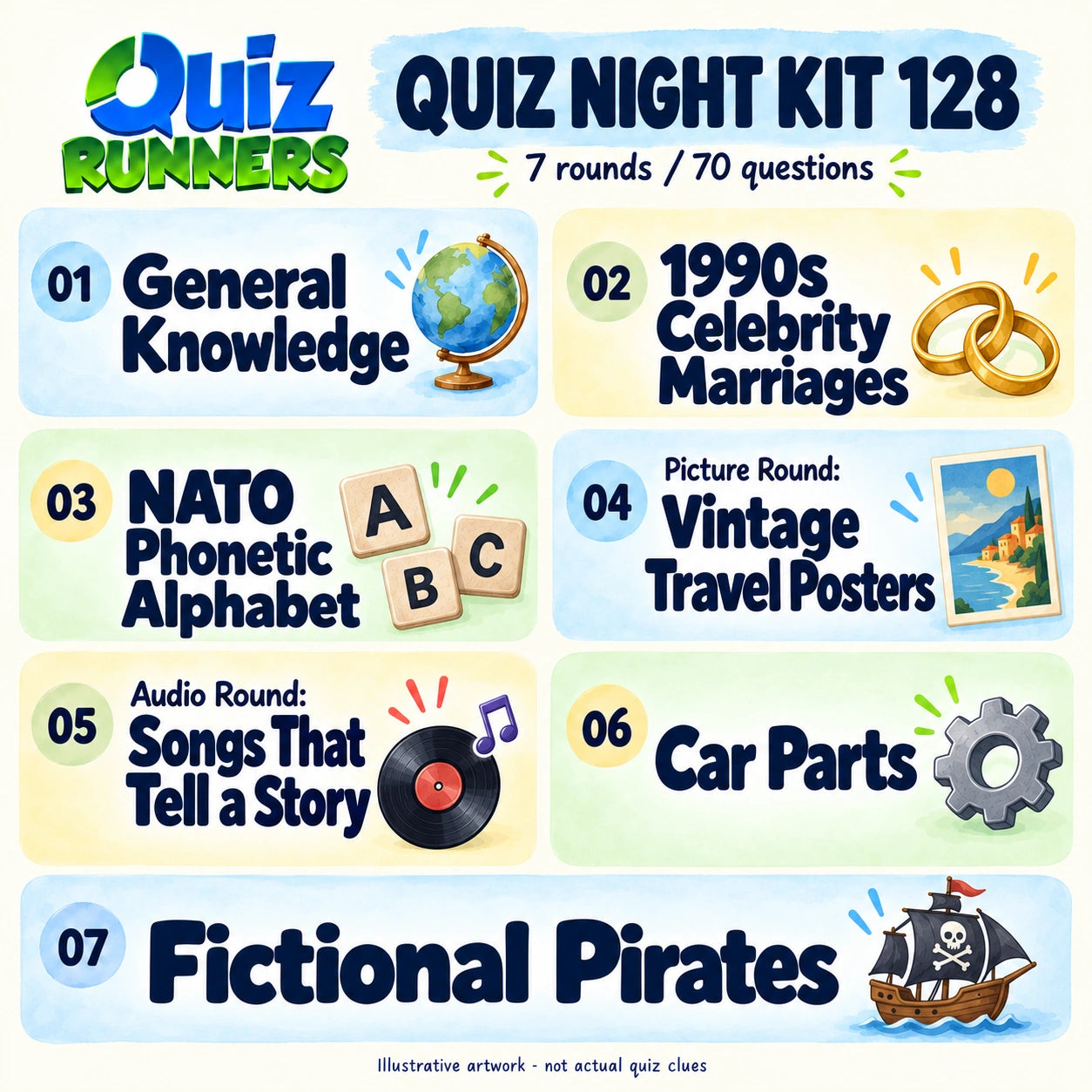 Quiz Night Kit 128