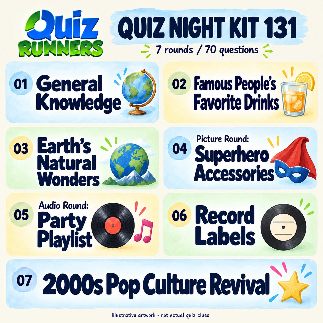 Quiz Night Kit 131