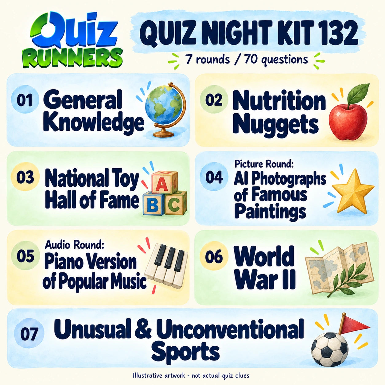Quiz Night Kit 132
