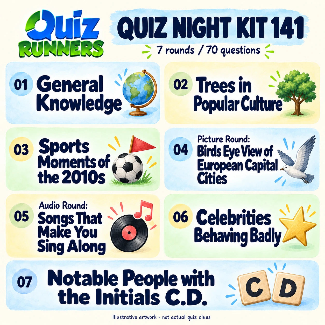 Quiz Night Kit 141