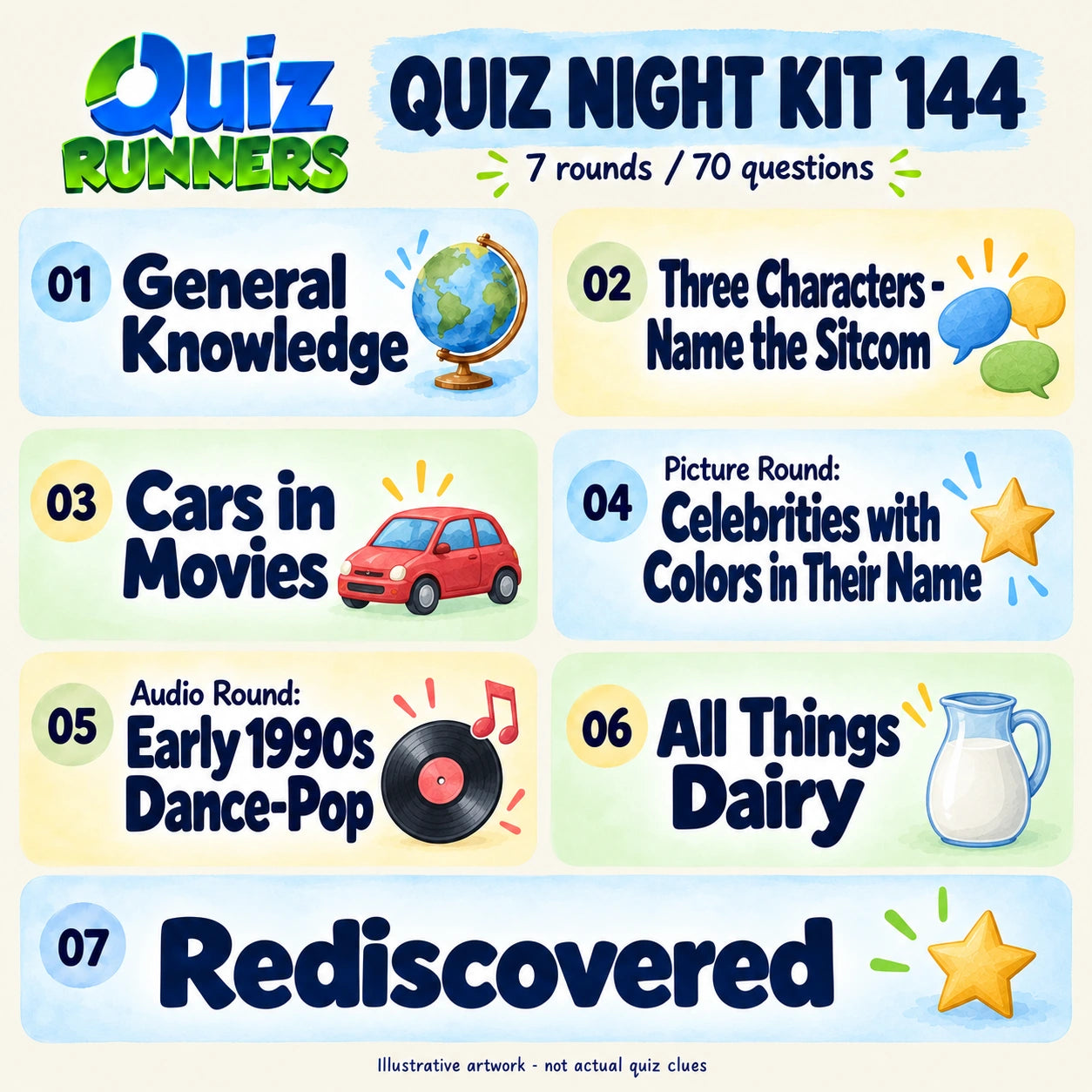 Quiz Night Kit 144