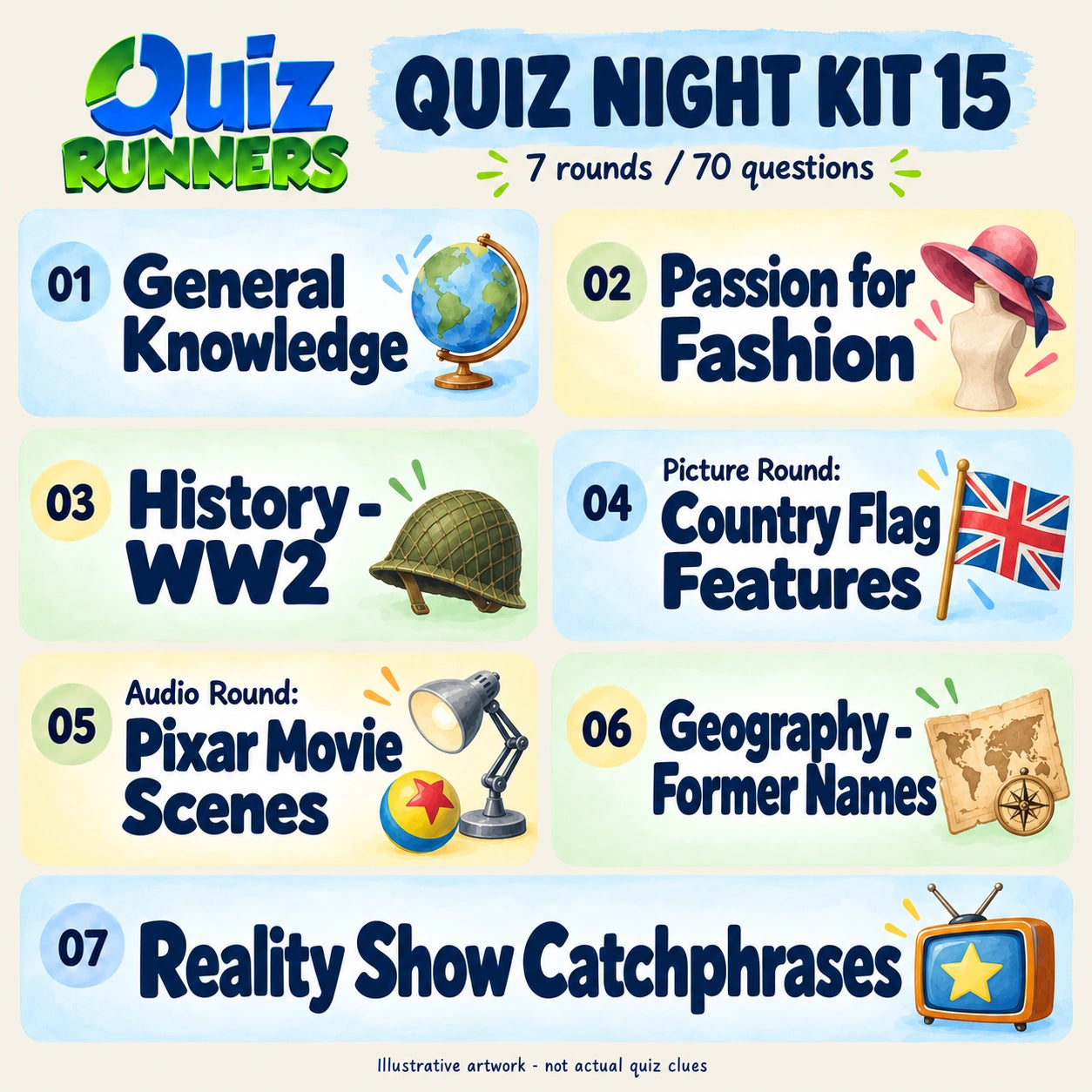 Quiz Night Kit 15