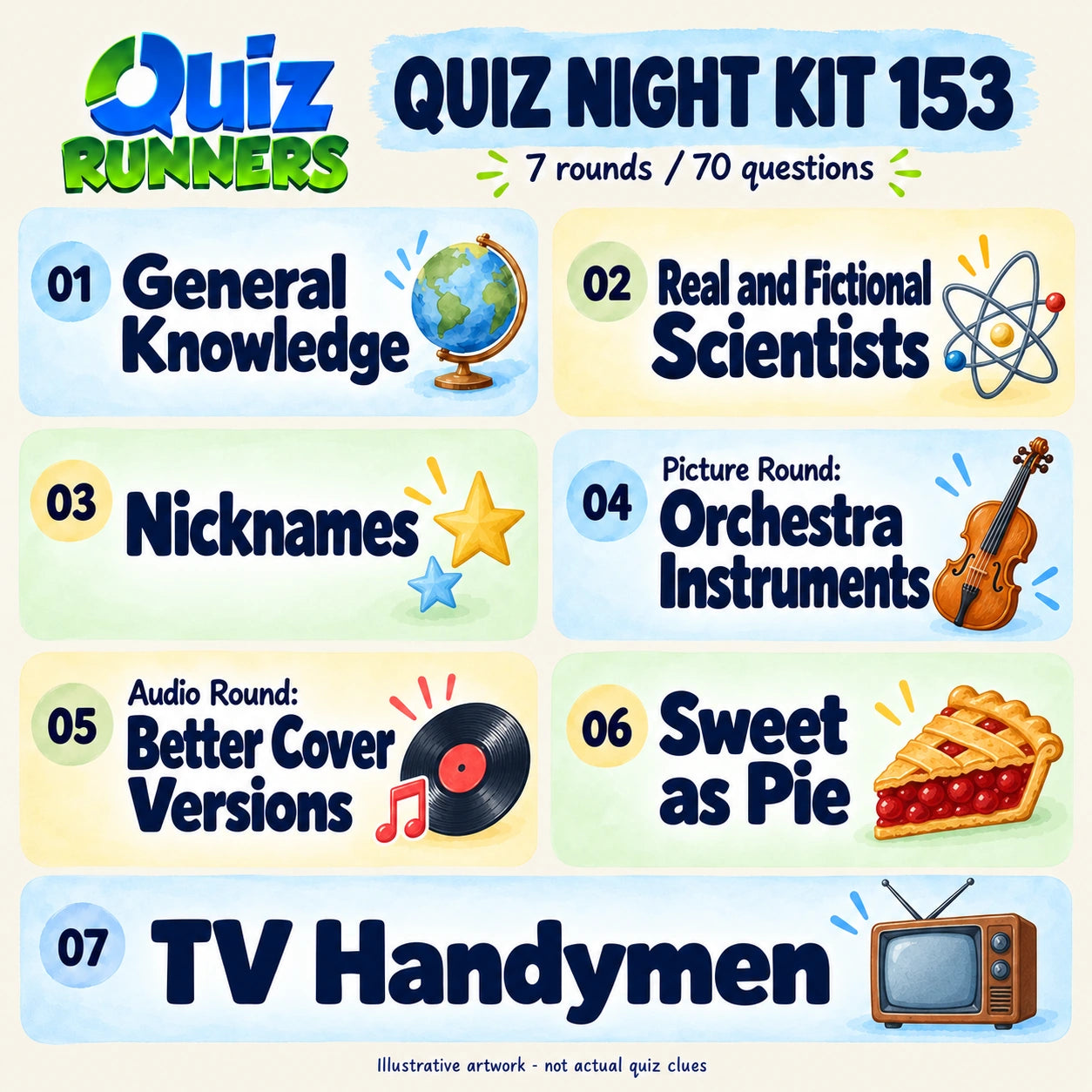 Quiz Night Kit 153