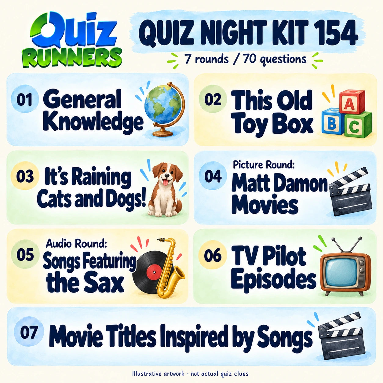 Quiz Night Kit 154