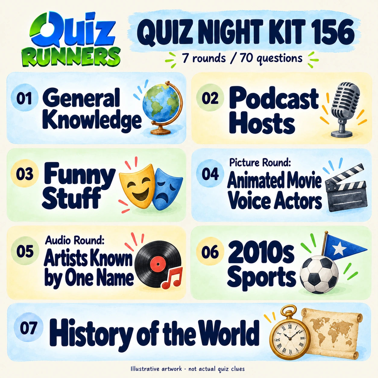 Quiz Night Kit 156