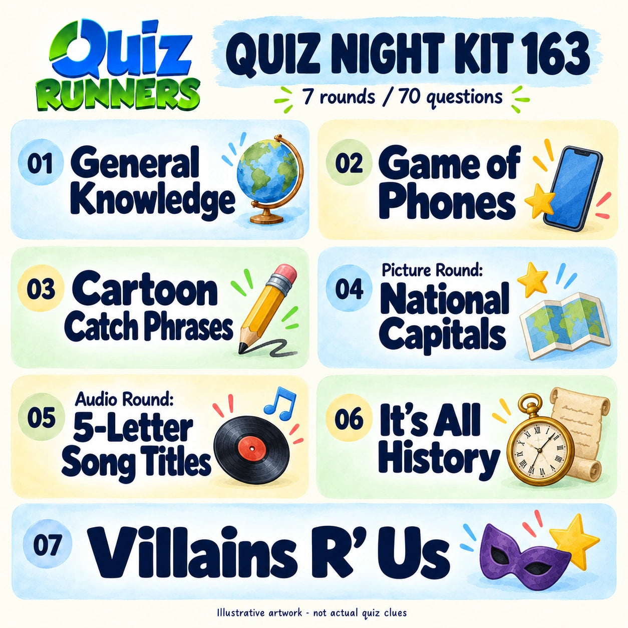 Quiz Night Kit 163