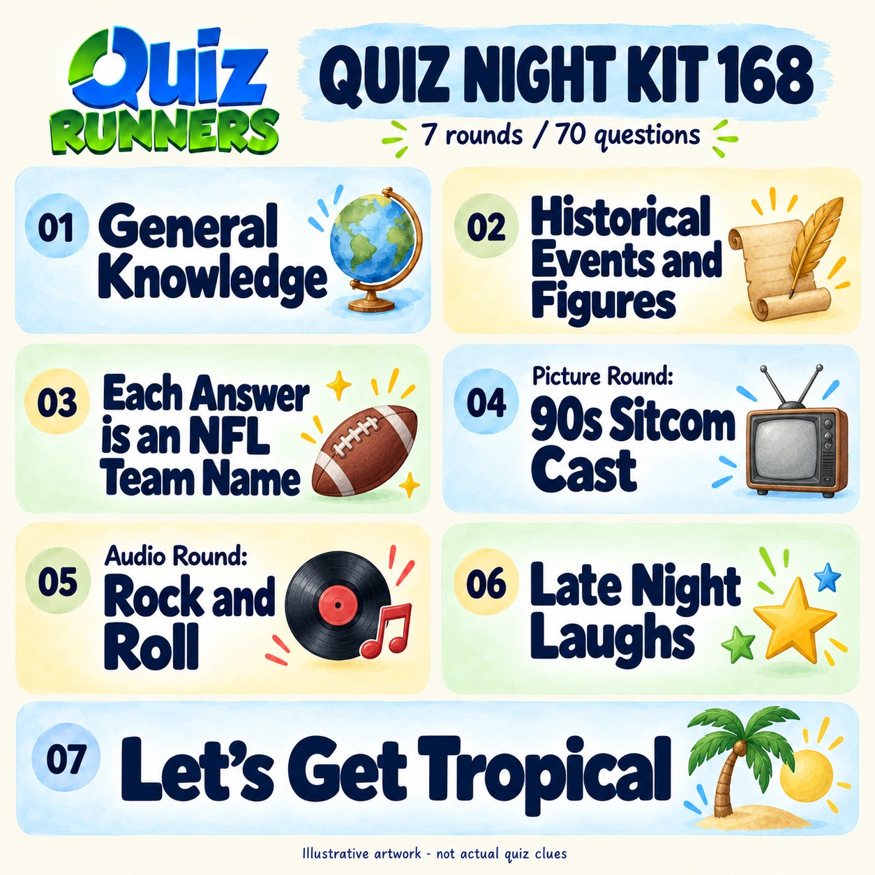 Quiz Night Kit 168