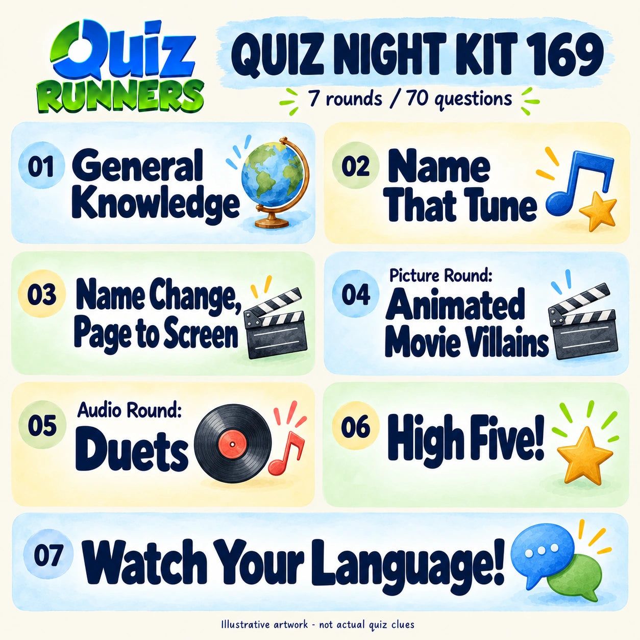 Quiz Night Kit 169