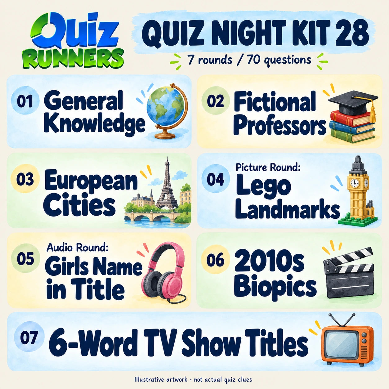 Quiz Night Kit 28