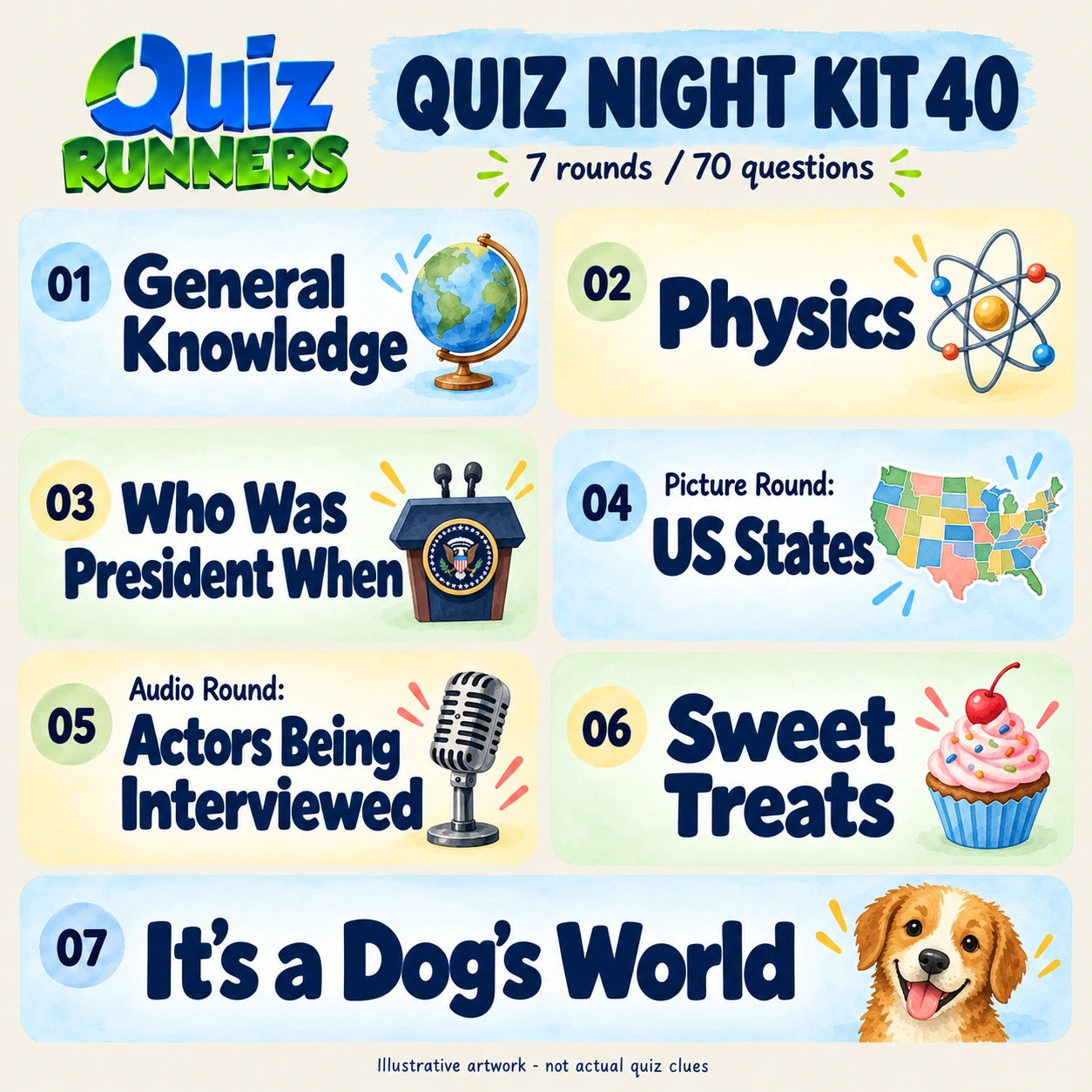 Quiz Night Kit 40