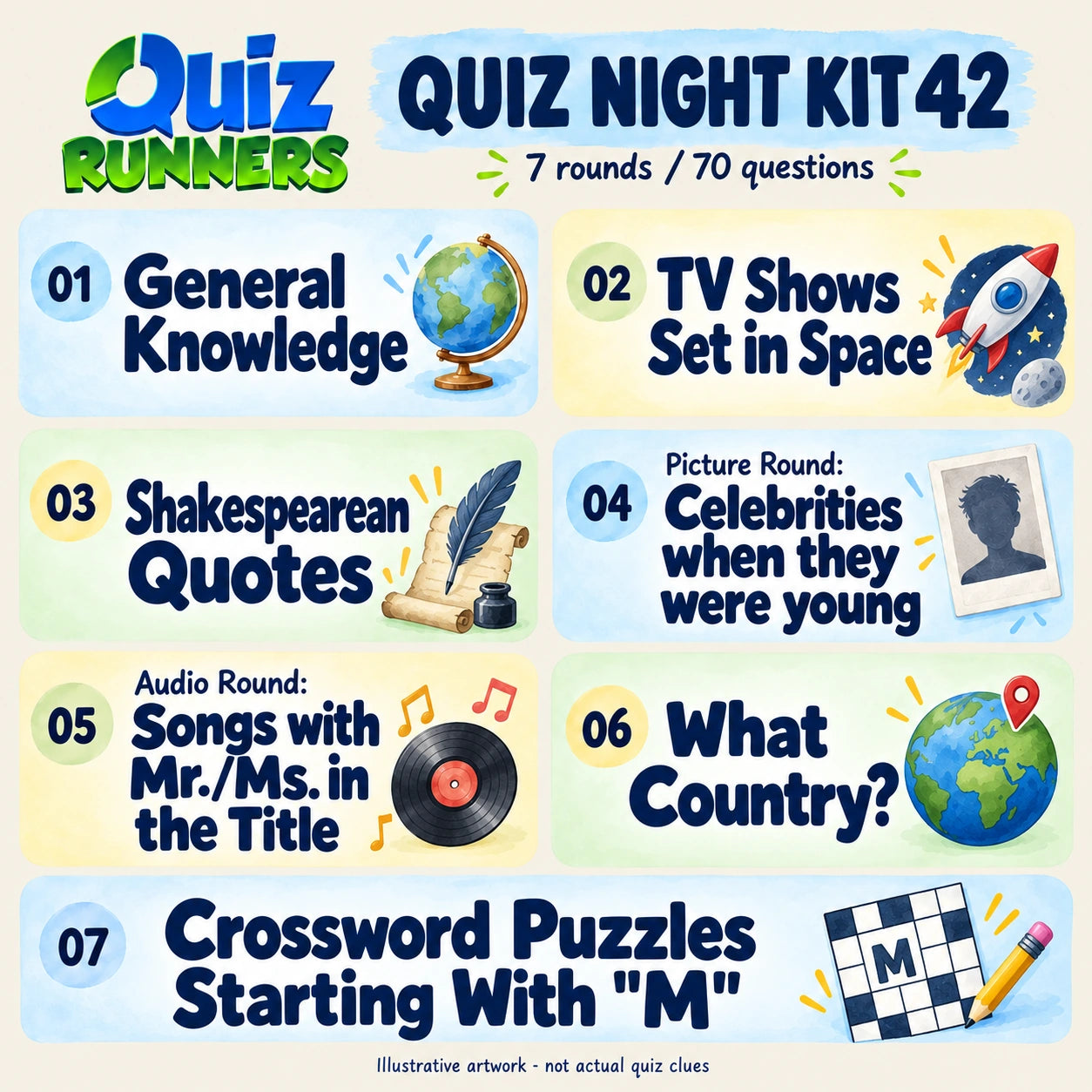 Quiz Night Kit 42