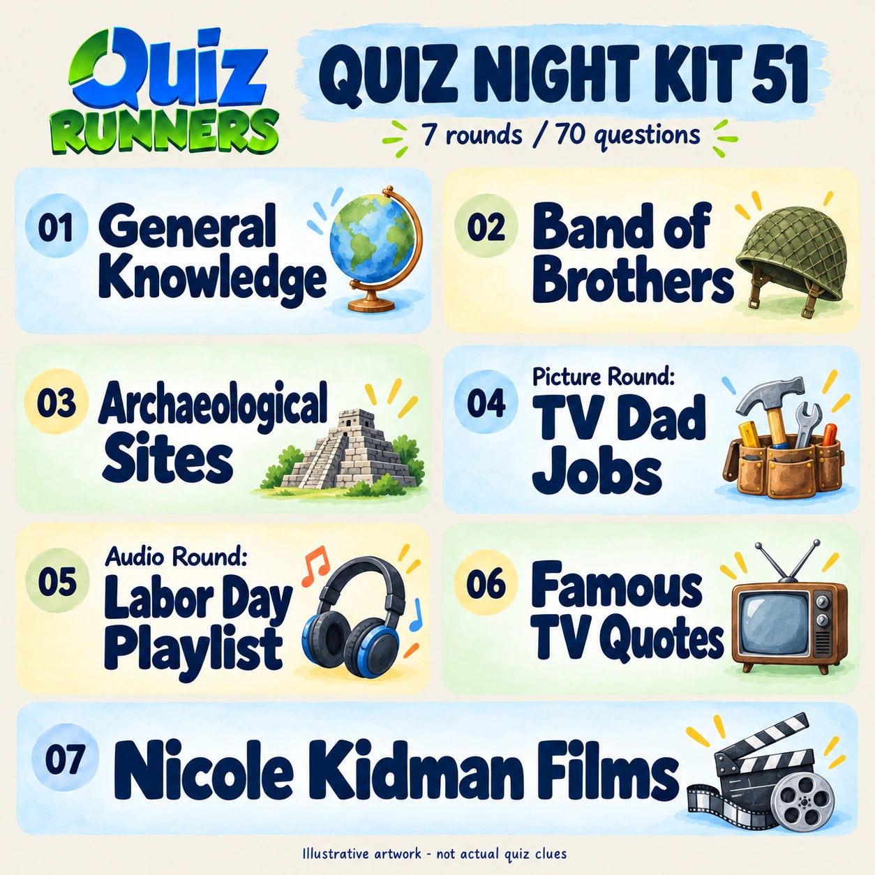 Quiz Night Kit 51