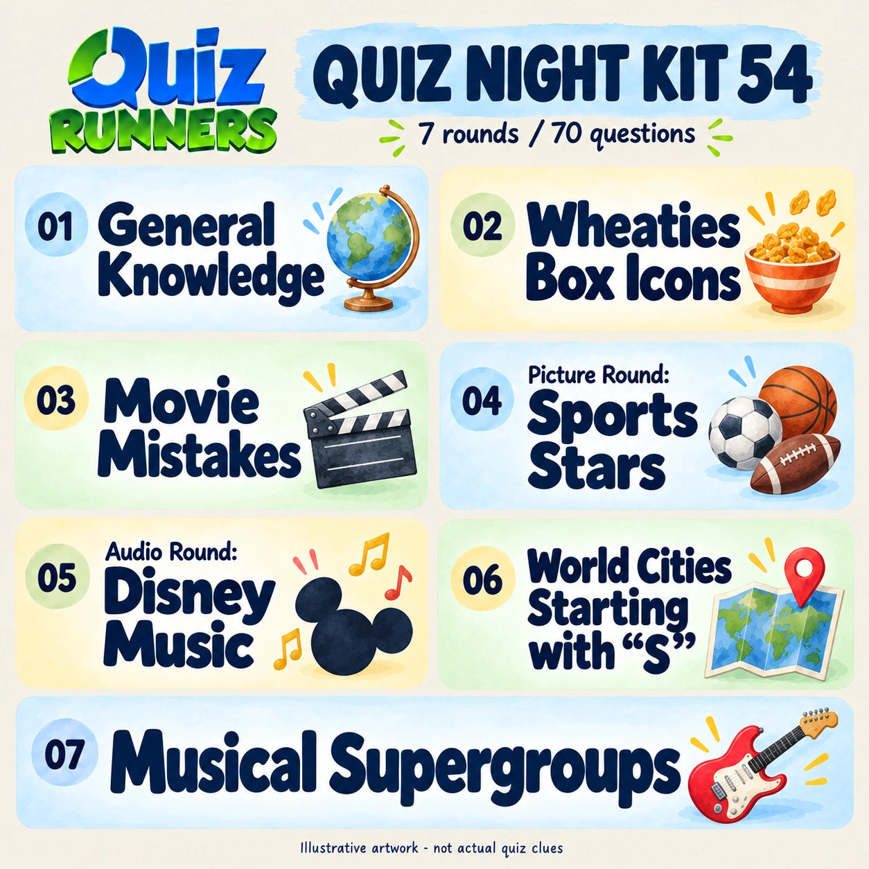Quiz Night Kit 54