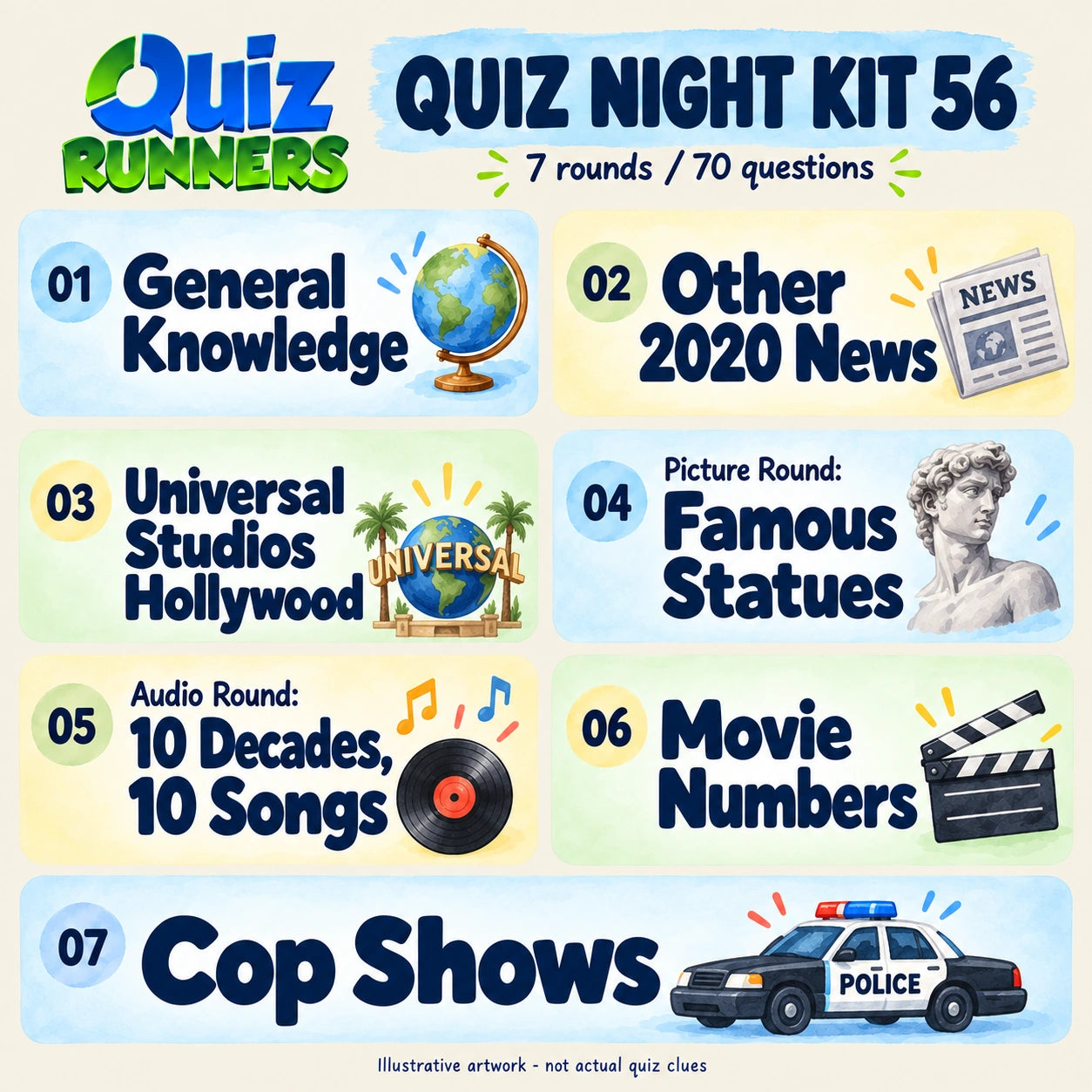 Quiz Night Kit 56