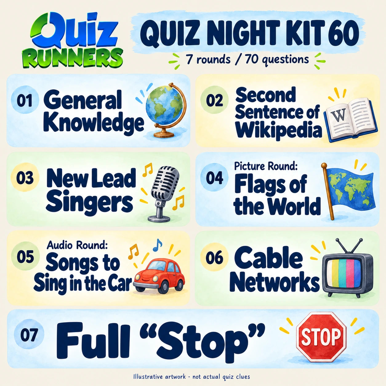 Quiz Night Kit 60