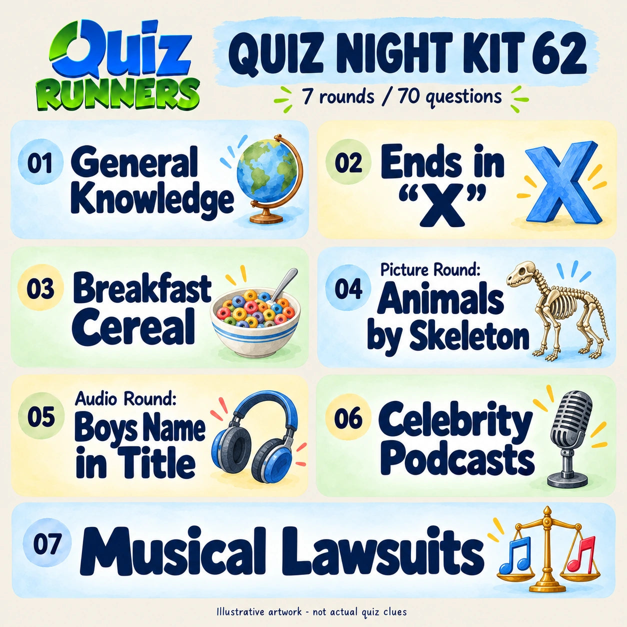 Quiz Night Kit 62