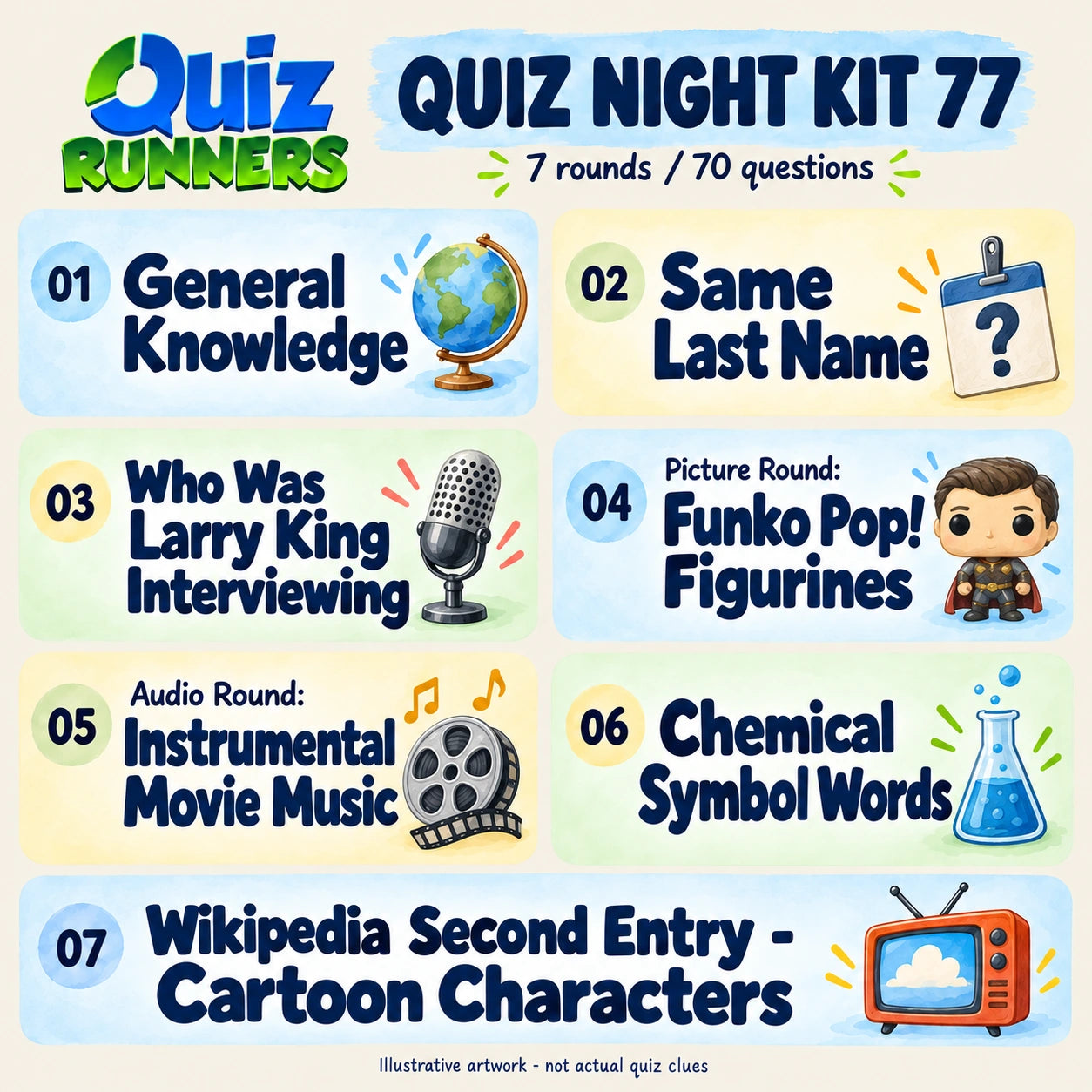 Quiz Night Kit 77