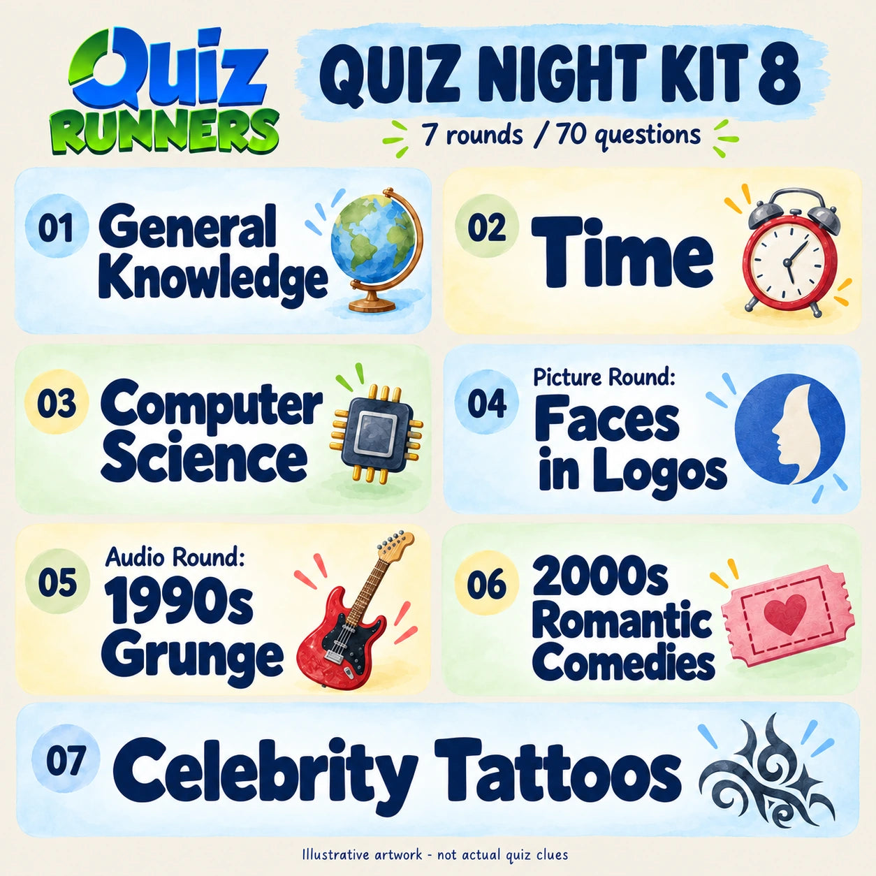 Quiz Night Kit 8