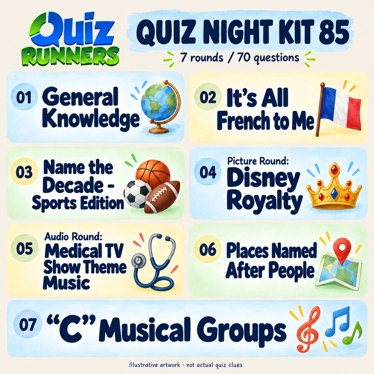 Quiz Night Kit 85