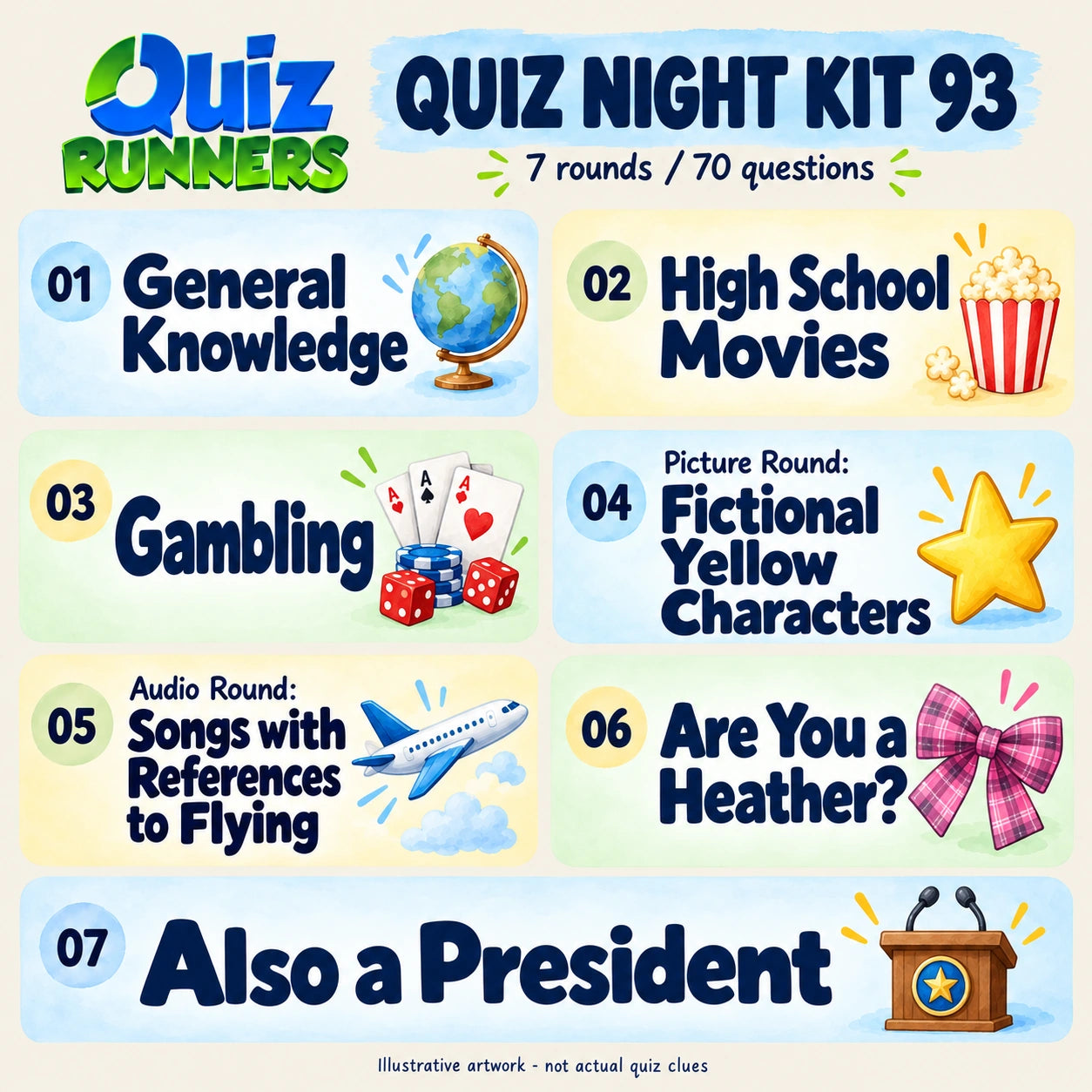 Quiz Night Kit 93