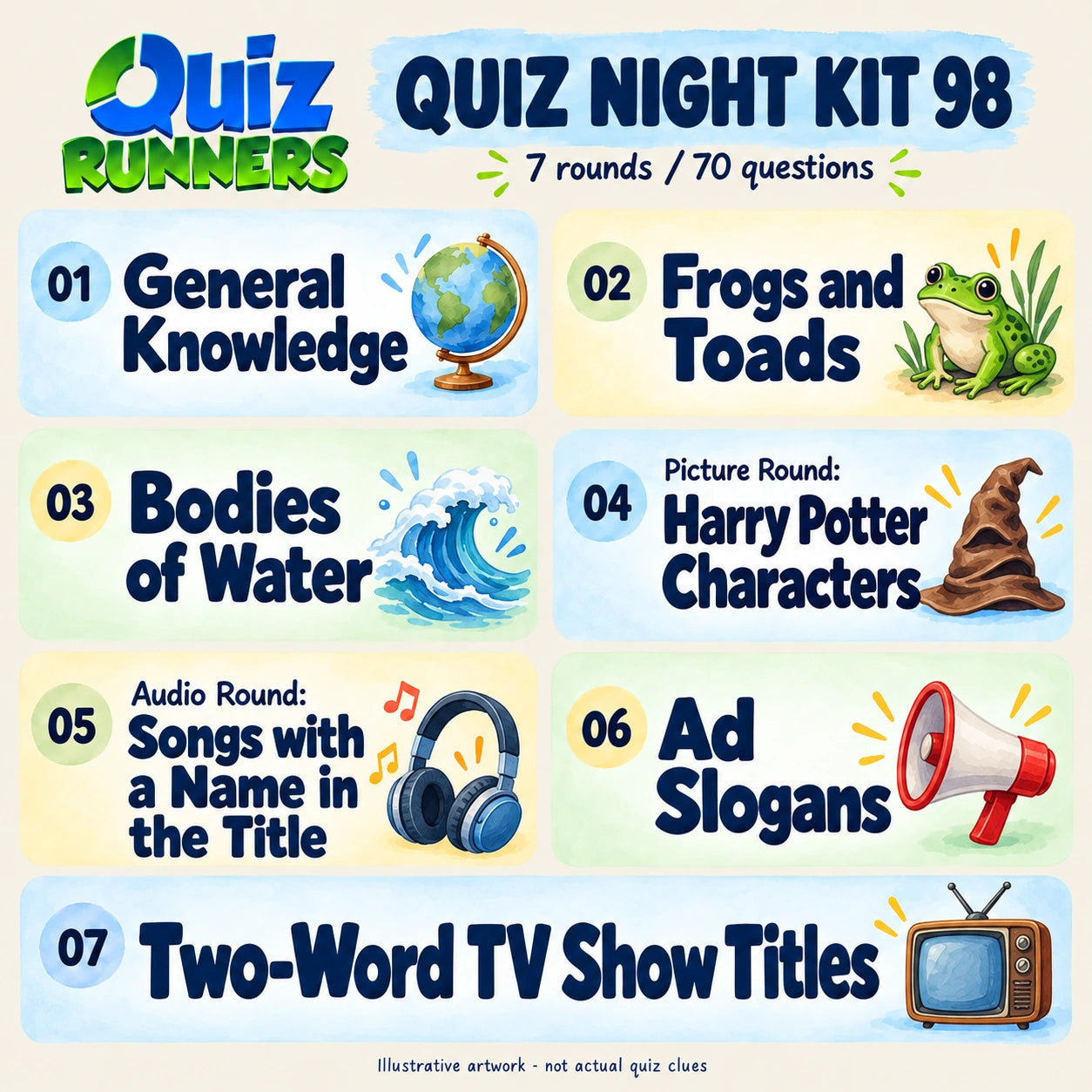 Quiz Night Kit 98